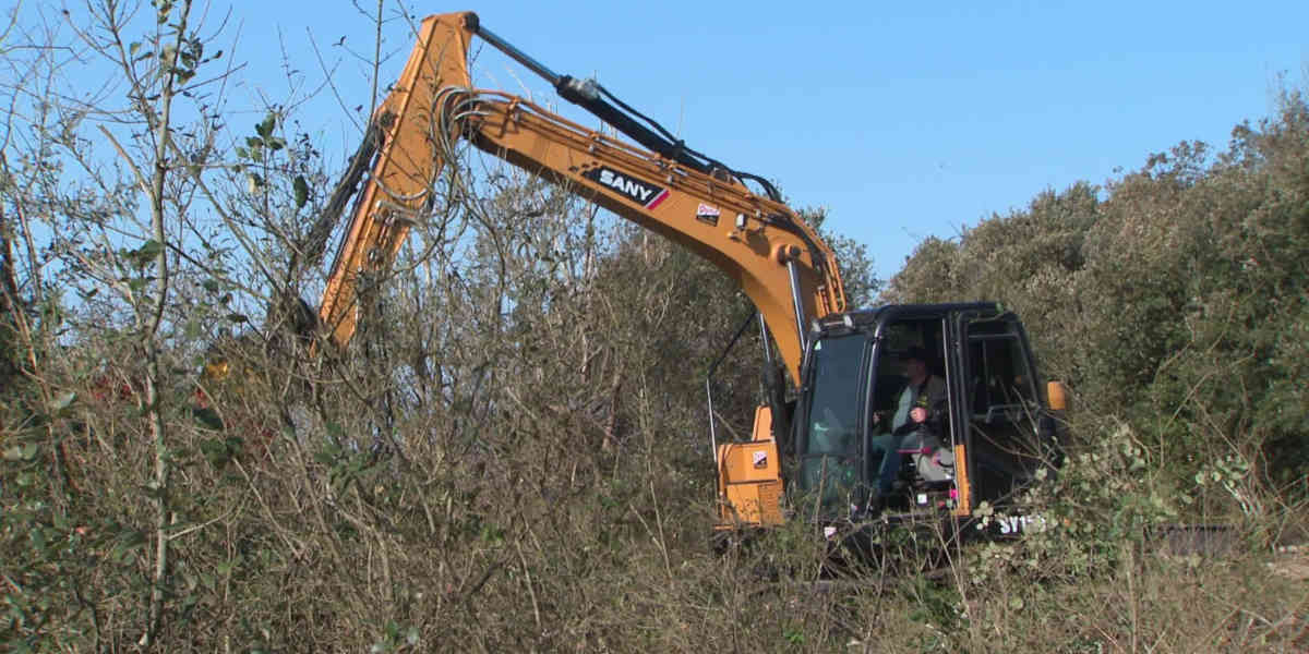 Sécurisation sur la plage de Saint-Palais-sur-Mer